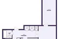 Appartement 3 chambres 62 m² Salihorsk, Bélarus