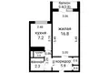 Mieszkanie 1 pokój 34 m² Mińsk, Białoruś