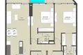 2 bedroom apartment 122 m² Dubai, United Arab Emirates