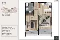 Wohnung 2 zimmer 70 m² Mezitli, Türkei