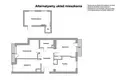 3 room apartment 77 m² Warsaw, Poland