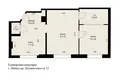 Квартира 2 комнаты 77 м² Минск, Беларусь