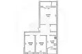 Квартира 3 комнаты 75 м² Брест, Беларусь