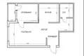 Квартира 2 комнаты 54 м² Батуми, Грузия