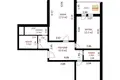 Appartement 2 chambres 70 m² Minsk, Bélarus
