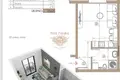 Apartamento 1 habitación 28 m² Montenegro, Montenegro