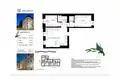 Квартира 3 комнаты 55 м² Познань, Польша