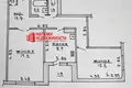 2 room apartment 57 m² Hrodna, Belarus