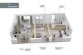 Mieszkanie 3 pokoi 59 m² Kowno, Litwa