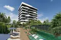 Kompleks mieszkalny Residence with swimming pools and a spa center, Avsallar, Alanya, Turkey