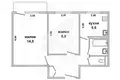 Квартира 2 комнаты 38 м² Мухавецкий сельский Совет, Беларусь