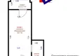 1 room apartment 30 m² Minsk, Belarus