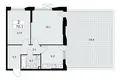 Apartamento 2 habitaciones 70 m² Kommunarka, Rusia