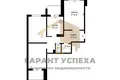 3 room apartment 71 m² Muchaviecki sielski Saviet, Belarus