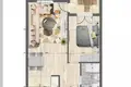 Квартира 1 спальня 48 м² Бар, Черногория