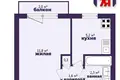 Квартира 1 комната 22 м² Солигорск, Беларусь