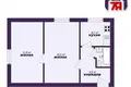 2 room apartment 39 m² Sluck, Belarus