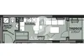 Квартира 1 комната 38 м² Бургасская область, Болгария