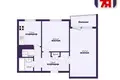 Appartement 2 chambres 47 m² Sloutsk, Bélarus