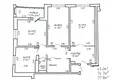 Квартира 3 комнаты 78 м² Минск, Беларусь