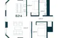 3 room apartment 84 m² Kaunas, Lithuania