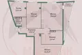 Квартира 3 комнаты 97 м² Минск, Беларусь