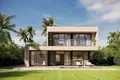Complexe résidentiel Complex of tropical villas with swimming pools close to the beach, Samui, Thailand