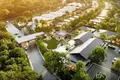 Complejo residencial New complex of villas with swimming pools and green areas close to bang Tao Beach, Phuket, Thailand