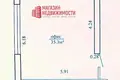 Commercial property 35 m² in Hrodna, Belarus
