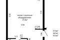1 bedroom apartment 47 m² Minsk, Belarus