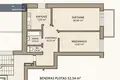 Wohnung 2 zimmer 53 m² Vilnius, Litauen