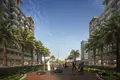 Complexe résidentiel Residential complex Riviera II with a swimming pool and a garden close to the beach and the golf course, MBR City, Dubai, UAE
