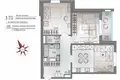 Appartement 3 chambres 63 m² Mahiliow, Bélarus