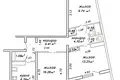 3 room apartment 68 m² Minsk, Belarus