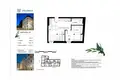2 room apartment 44 m² Poznan, Poland
