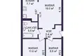 Wohnung 3 zimmer 54 m² Minsk, Belarus