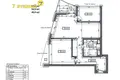Квартира 3 комнаты 58 м² Минск, Беларусь