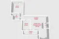 Wohnung 3 zimmer 92 m² Minsk, Belarus