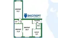 3 room apartment 57 m² Minsk, Belarus