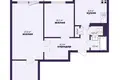 Квартира 3 комнаты 62 м² Солигорск, Беларусь