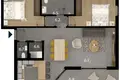 2 room apartment  Opcina Dezanovac, Croatia