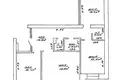 Appartement 3 chambres 77 m² Jdanovitchy, Bélarus