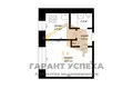 Wohnung 1 zimmer 20 m² Muchaviecki sielski Saviet, Belarus