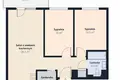 Mieszkanie 3 pokoi 52 m² Warszawa, Polska