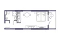 Studio 1 zimmer 34 m² Batumi, Georgien
