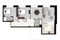 2 bedroom apartment 87 m² in London, United Kingdom
