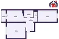 Appartement 2 chambres 58 m² Lahoïsk, Bélarus