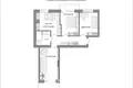 Wohnung 3 zimmer 67 m² Minsk, Belarus