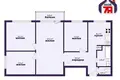 Apartamento 4 habitaciones 58 m² Slutsk, Belarús