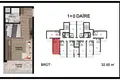 Appartement 32 m² Région méditerranéenne, Turquie